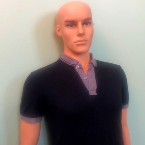 Prada Authentic Mens Black Short Sleeve Collared Pullover Polo Shirt Size S - Picture 1 of 12